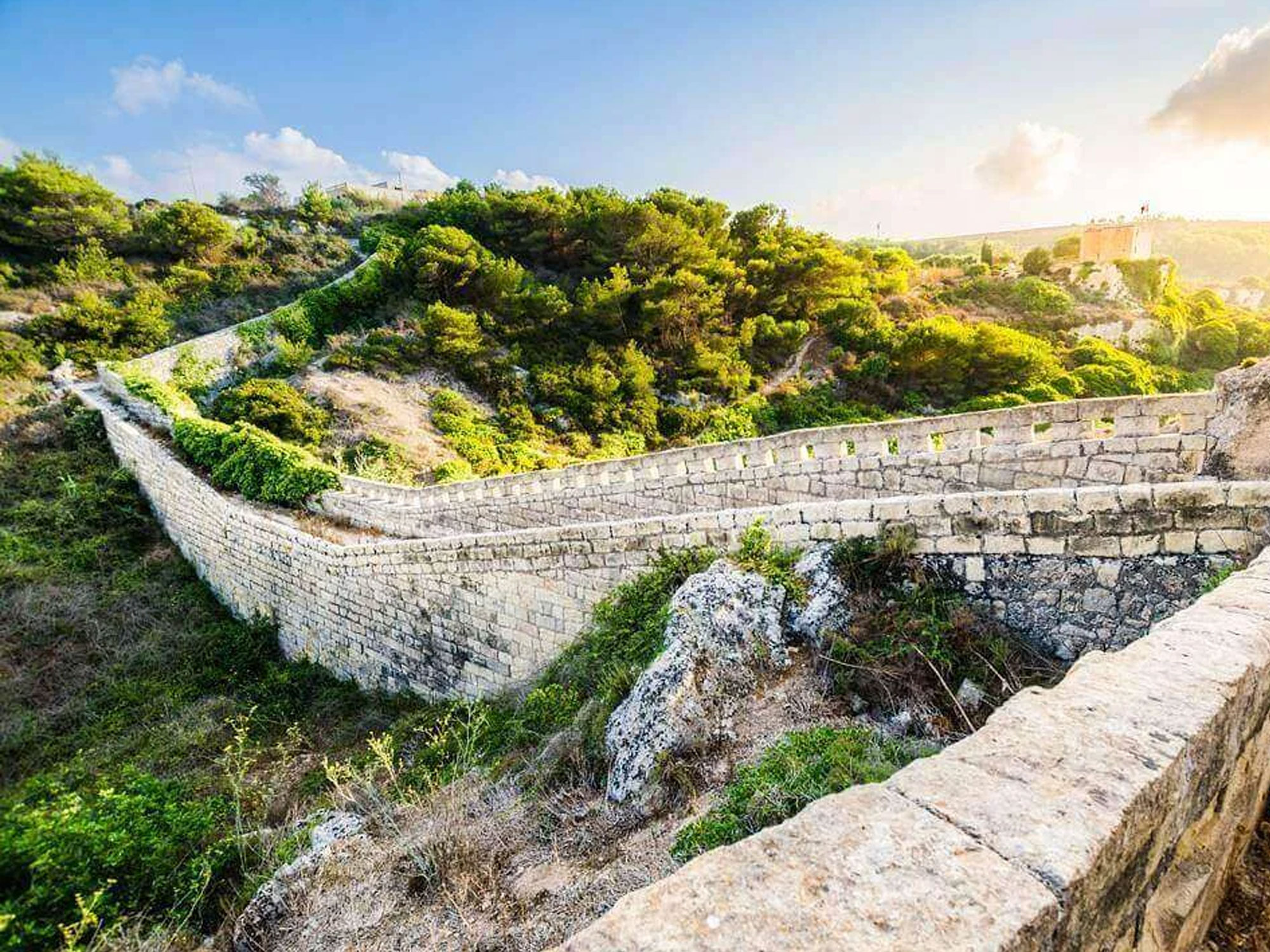 The Victoria Lines: Trekking Malta's Historic Barrier for Wellness
