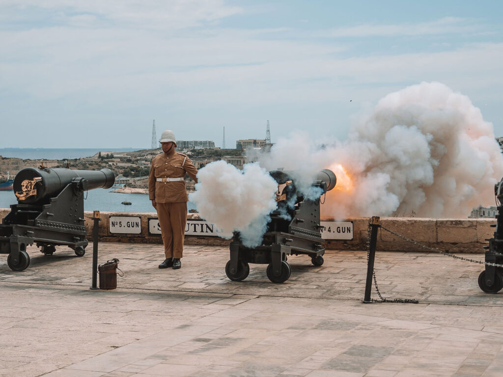 Valletta's Saluting Battery Crew: Guardians of a Daily Ritual