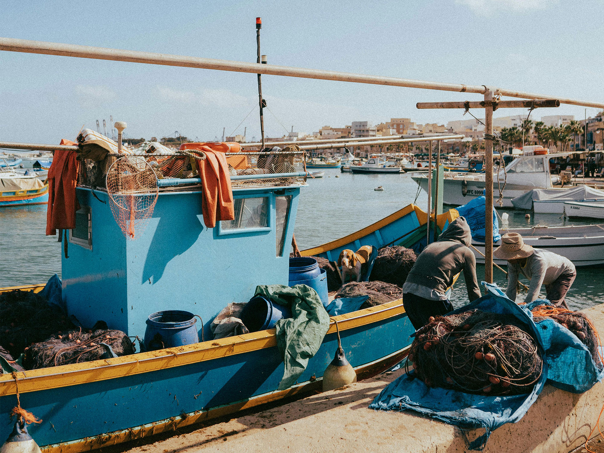 Marsaxlokk's Fishing Fleet and Market Economy